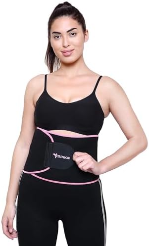 Spike Home Exercise Kit + Spike Slim Belt (Pink)