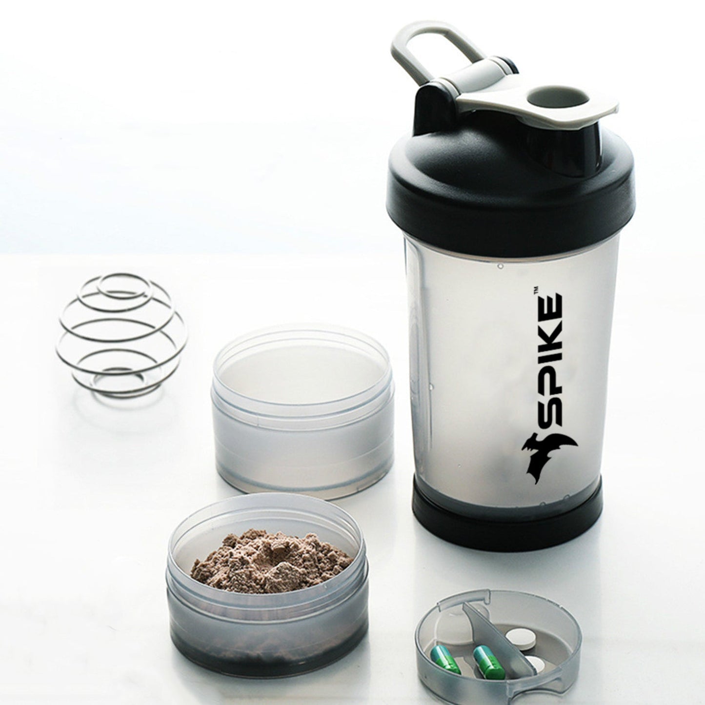 Spike Pro Protein Shaker Clear